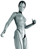 Image - Microdrives give humanoid service robots <br>human traits