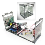 Image - Top Mike Likes: <br> Clever enclosure provides a stow-away workspace for multiple development boards