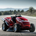 Image - Wheels: <br>Honda's custom Mean Mower shreds 'Fastest Lawnmower' world record