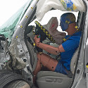 Image - Wheels: <br>Small overlap front crash test proves big challenge for midsize SUVs