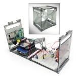 Image - Mike Likes: <br> Clever enclosure provides a stow-away workspace for multiple development boards