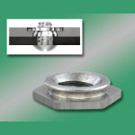 Image - Self-clinching flush nuts for stainless steel sheets