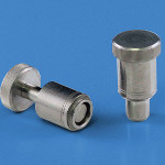 Image - Product: Spring-loaded plunger assemblies serve as positioning pins for sliding components