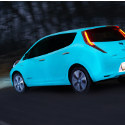Image - Wheels: <br>Nissan parades around in glow-in-the-dark car paint
