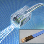 Image - New flat flexible Cat 6A Ethernet cable for continuous-motion applications