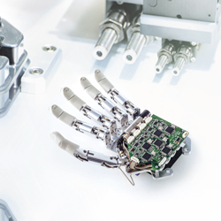 Image - Small motors power bionic hand prosthesis