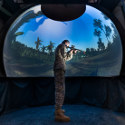 Image - Army tests virtual-reality dome's impact on Solider cognitive abilities