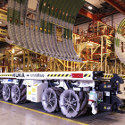 Image - Wheels: Airbus' giant Mecanum-wheeled transporters make moving big stuff look easy