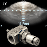 Image - Large atomizing spray nozzle covers 360 degrees