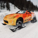 Image - Wheels Fun: Nissan makes one-off 370Z snowmobile
