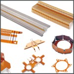 Image - Laminating precision parts with polyimide film for insulation and spacing