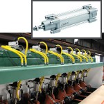 Image - Engineer's Toolbox: <br>Cushioned aluminum cylinders are 'Ideal' enhancement for sawmill performance