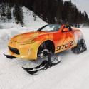 Image - Nissan makes one-off 370Z snowmobile