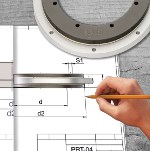 Image - New slewing ring bearing offers reduced weight and size