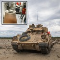 Image - Army develops cold spray technology to repair Bradley tank gun mounts