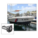 Image - Custom gearmotor lifts up to 10,000-lb boat