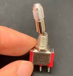 Image - Mini toggle switch features never-slip grip