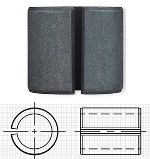 Image - Extra-clearance compression limiter for plastic assemblies