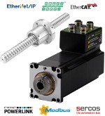 Image - Spindle drive motor with integrated multi-turn encoder