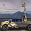 Image - Drone surveillance system fits in pickup bed -- monitors 500 targets simultaneously