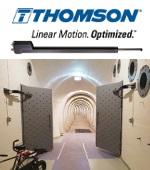 Image - Top Application: Electric actuators open 3-ton bunker doors