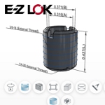 Image - E-Z LOK threaded insert CAD models available in online catalog