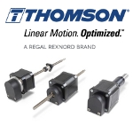 Image - Rotating-nut stepper motor linear actuator with rotary encoder