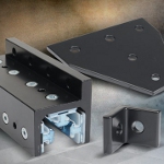 Image - New FATH T-slotted rail components in black from AutomationDirect