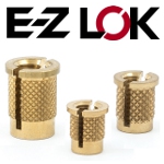 Image - Top Product: E-Z LOK threaded press-in inserts <br>for plastics