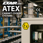 Image - Protect sensitive electronics in explosive environments with new aluminum ATEX Cabinet Cooler Systems