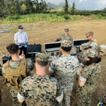 Image - U.S. Marines testing portable hydrogen-power fuel cell for tactical operations