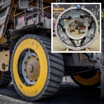 Image - Wheel reinvented for giant mining machines gains traction in marketplace