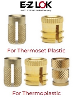 Image - E-Z LOK expands line of press-in inserts for plastics