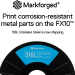 Image - Top Product: Print 316L stainless steel on Markforged printers