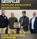 Image - SPIROL receives 2025 Supplier Excellence Recognition Award from Caterpillar