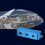 Image - Real-world applications: 3D camera ensures precise aircraft cabin drilling