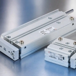 Image - Pneumatics: Dual guide rod cylinders and exhaust silencers